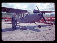 Don Withrow and one of the maintenance guy's with one of our two L-19's.